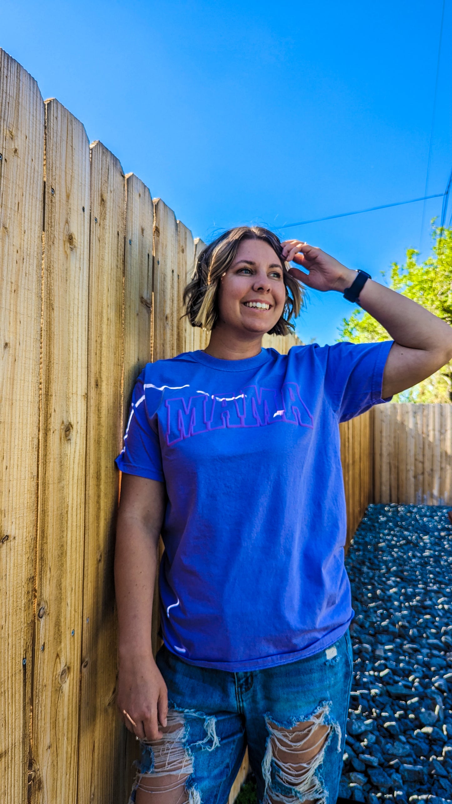 Mama Crew Neck T-Shirt