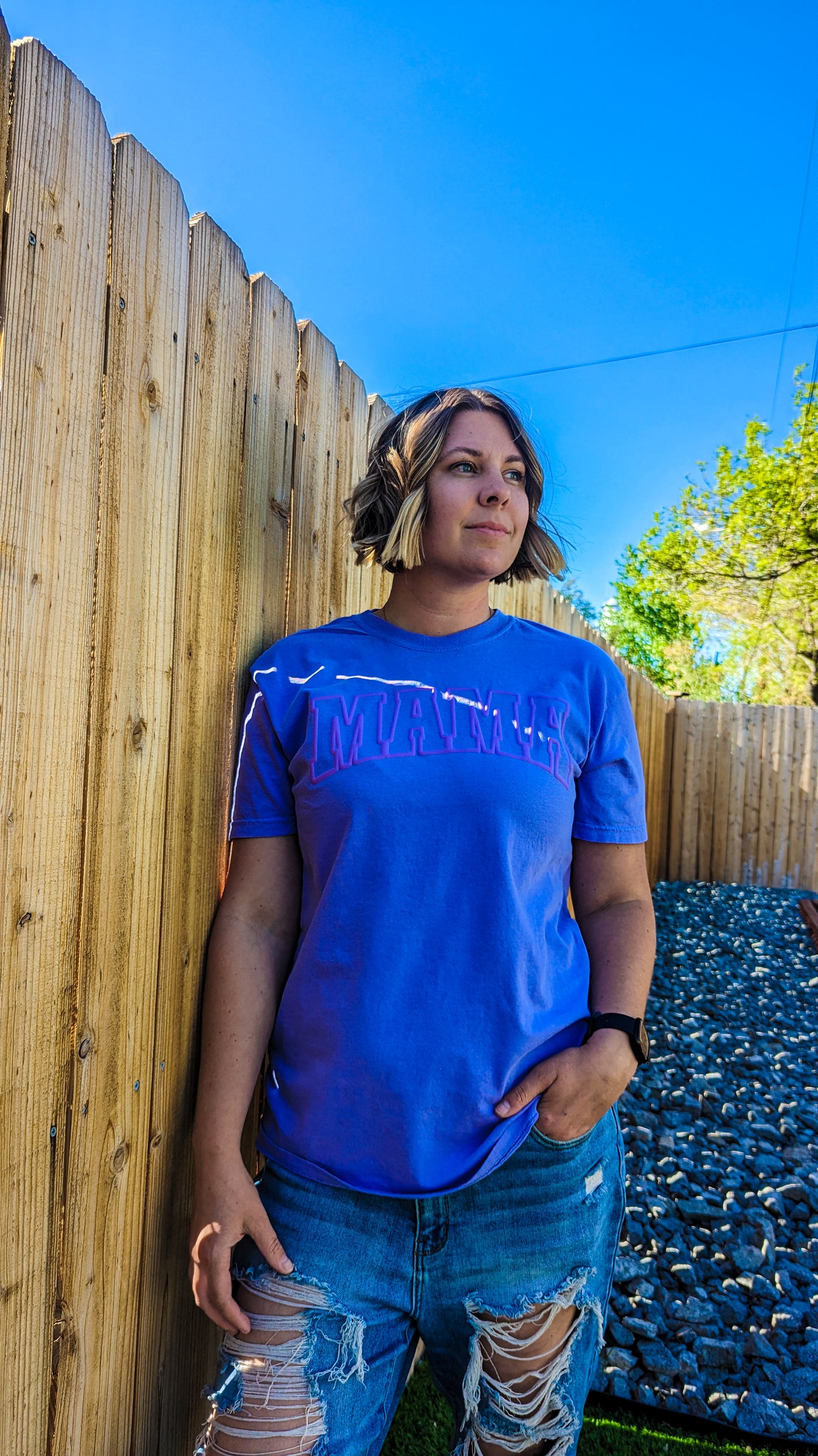Mama Crew Neck T-Shirt