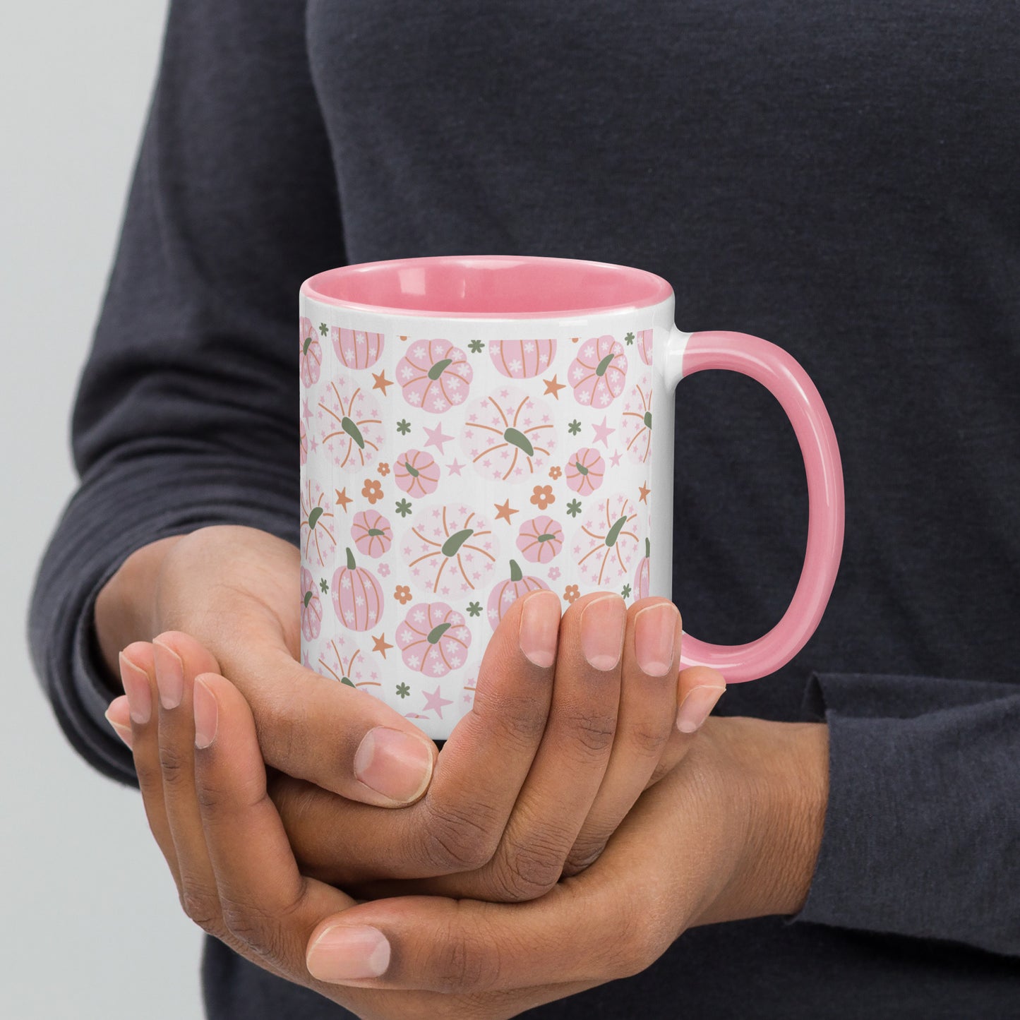 Pink Pumpkin Mug