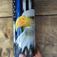 blue line flag and eagle
