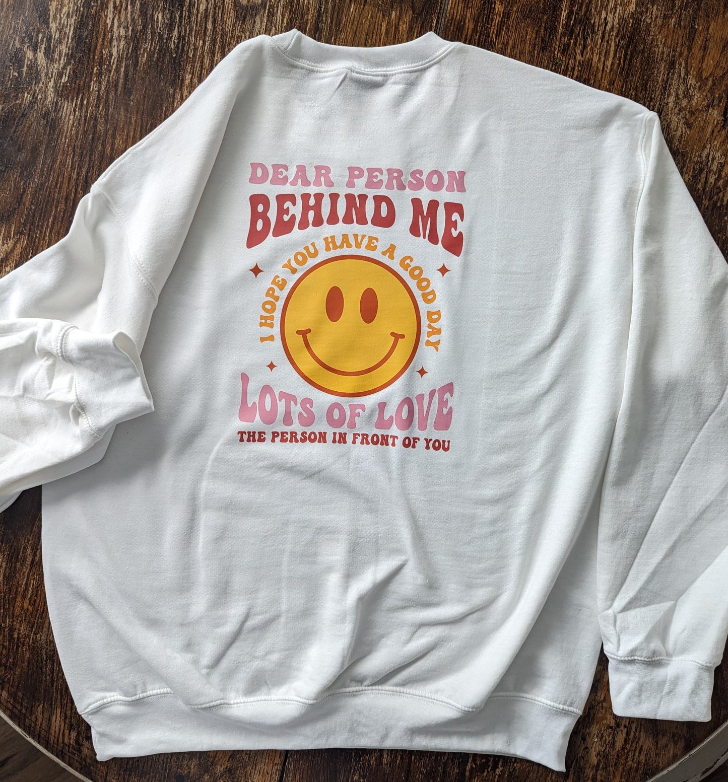 Dear Person Behind Me