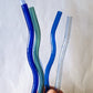 Wavy Glass Straw