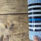 Blue line flag with dots