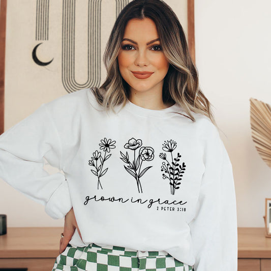 Grown in Grace sweater