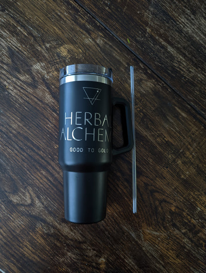 (Custom) 40 oz  Stanley Style Tumbler