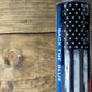 Back the blue flag
